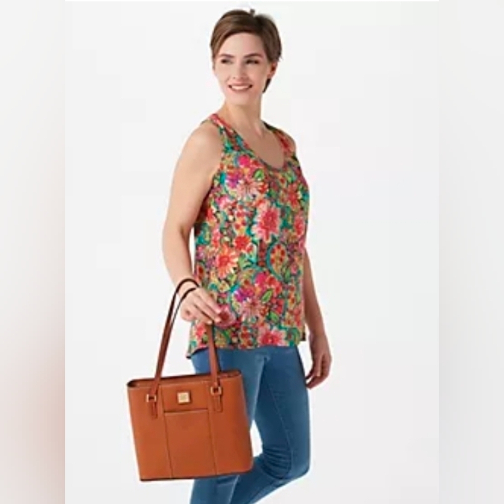 Dooney & Bourke Pebble Leather Lexington Shopper - Picture 7 of 7